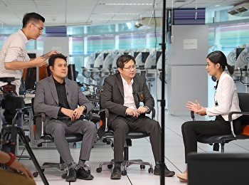 การถ่ายวีดีโอสัมภาษณ์ผู้บริหารคณะเทคโนโลยีอุตสาหกรรม
เพื่อเป็นการประชาสัมพันธ์หลักสูตรสาขาวิชาที่เปิดสอนของคณะเทคโนโลยีอุตสาหกรรม