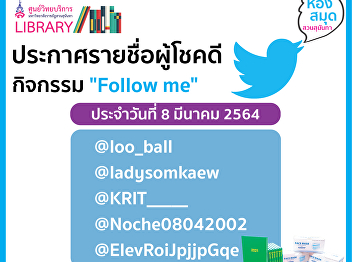 Announcement of the winners of the
activity 