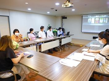 24th February 2023, Academic Resource
Center, Office of Academic Resources and
Information Technology, led by
Dr.Pimploi Tirastittam are meeting to
plan and monitor the operations of
renovation work of Academic Resource
Center No.5/2023