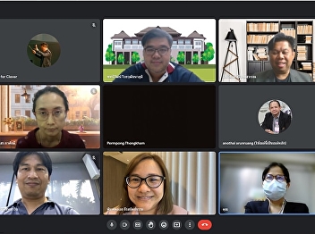 April 11, 2023. The Office of Academic
Resources and Information Technology
held a committee meeting to implement
the project to increase opportunities to
access learning materials to develop
music skills of students at the
secondary