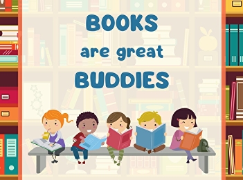 Book are great buddies