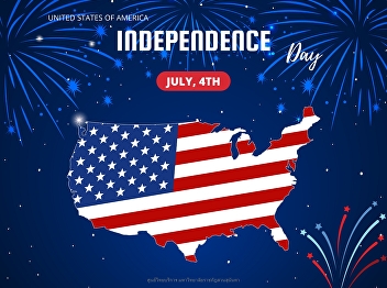 The Fourth of July, also known as
Independence Day, was observed after the
American Revolutionary War
(Revolutionary War), when
representatives from 13 British colonial
states signed the official declaration
of independence from the British Empire.