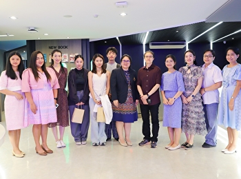 ต้อนรับนักศึกษาต่างชาติ (จีน)
ระดับบัณฑิตศึกษา สาขาวิชาศิลปะการแสดง
คณะศิลปกรรมศาสตร์ นำโดย อาจารย์เบญญา
หวังมหาพร รองผู้อำนวยการศูนย์วิทยบริการ
และบุคลากรของศูนย์วิทยบริการ
ให้การต้อนรับและนำชมสถานที่
พร้อมทั้งให้คำแนะนำในการใช้บริการ