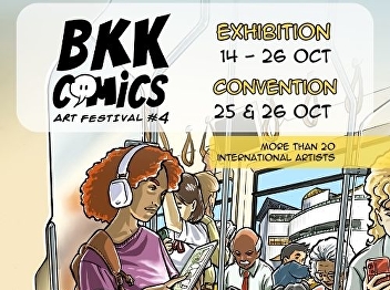 The BKK Comics Art Festival, Thailand's
only festival celebrating the incredible
power of visuals in comic’s art