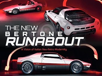 นำเสนอเนื้อหาเกี่ยวกับ COVER STORY THE
NEW BERTONE RUNABOUT A Vision of Italian
Neo-Retro Modemnity