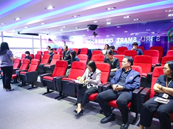 April 29, 2026. The Academic Resource
Center, lead staff meetings for
operations planning and monitoring at
SSRU Smart Classroom, the Academic
Resource Center.