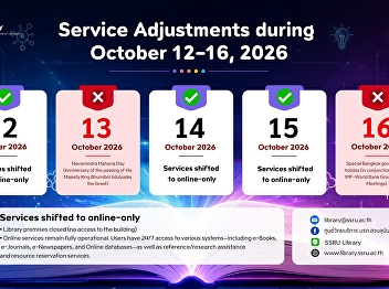 Service Adjustments during October
12–16, 2026  October 12, 14, and 15,
2026 |  Services shifted to online-only